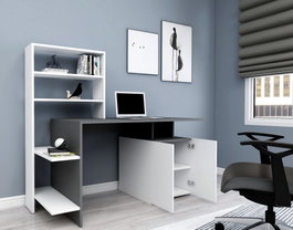 Hanah Home Melis - Blanco, Antracita